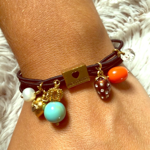 Juicy Couture Accessories Bracelet Hair Tie With Charms Poshmark